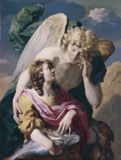 The Angel and Tobias with the Fish, 1665, Karel Dujardin