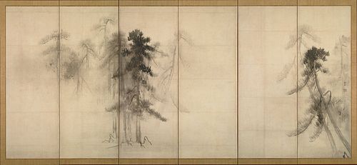 Pins, 1550, Hasegawa Tōhaku