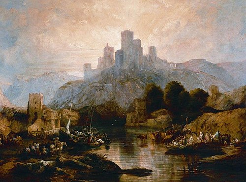 Castillo de Alcalá de Guadaira, 1843, Genaro Pérez Villaamil