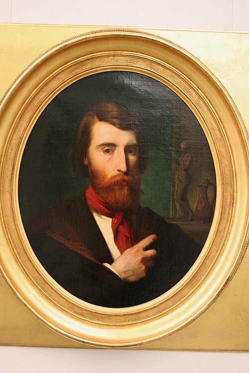 Portrait de Bruyas, 1848, Auguste-Barthélemy Glaize
