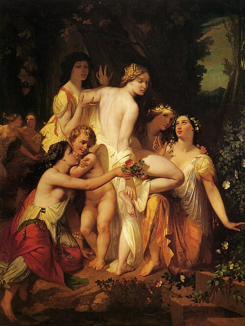 Le sang de Vénus, 1845, Auguste-Barthélemy Glaize