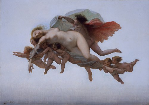Psyche, 1856, Auguste-Barthélemy Glaize
