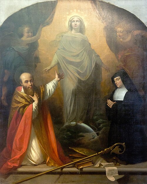 L'immaculée conception, 1853, Auguste-Barthélemy Glaize