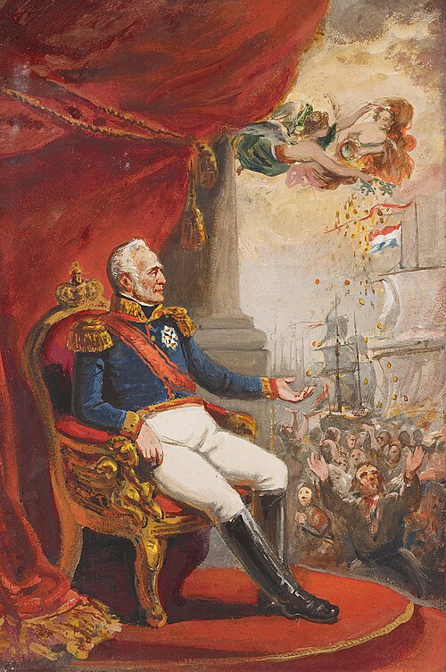 1818, zegeningen van koning Willem I, 1843, Nicolaas Pieneman