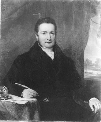 Portrait of Johannes Philippus Kuchlein (1783-1844), 1836, Nicolaas Pieneman