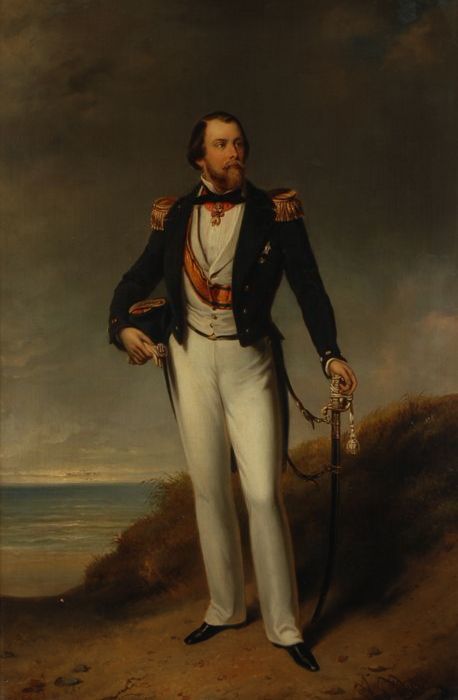 Portret van Koning Willem III (1817-1890), , Nicolaas Pieneman