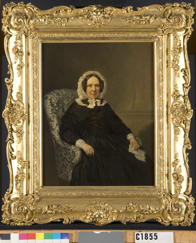 Portrait of mevrouw W. Sillem-Büsch (1772-1852), gehuwd met Hieronymus Sillem (1768-1833), 1832, Nicolaas Pieneman