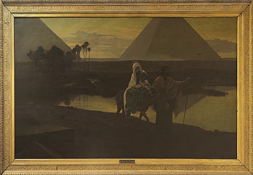The Flight into Egypt, 1884, Frederick Goodall