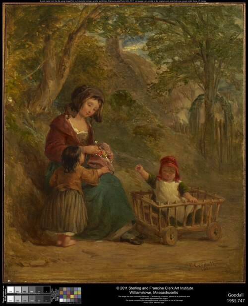 Mother and Children, 1851, Frederick Goodall