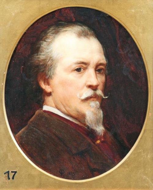 Self Portrait, 1883, Frederick Goodall