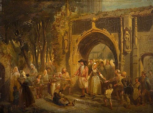 A Brittany Wedding, 1840, Frederick Goodall