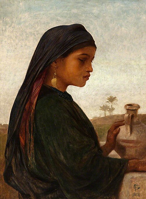 At the Well, 1872, Frederick Goodall
