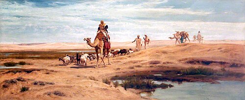 On the Fringe of the Desert, 1884, Frederick Goodall