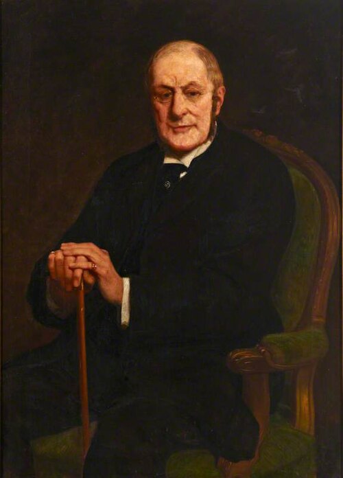Sir Oscar Clayton (1816–1892), 1890, Frederick Goodall
