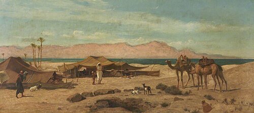 Desert Scene, 1893, Frederick Goodall