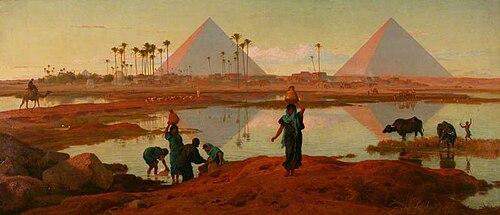 The Water of the Nile, 1893, Frederick Goodall