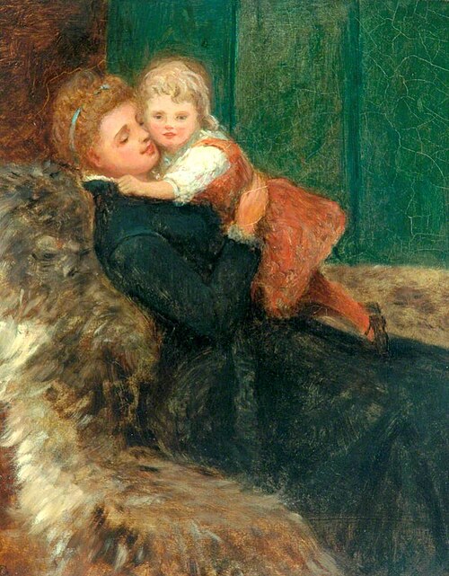 Maternal Affection, , Frederick Goodall
