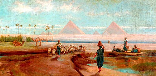 Outside Cairo, , Frederick Goodall