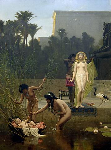 The Finding of Moses, 1862, Frederick Goodall