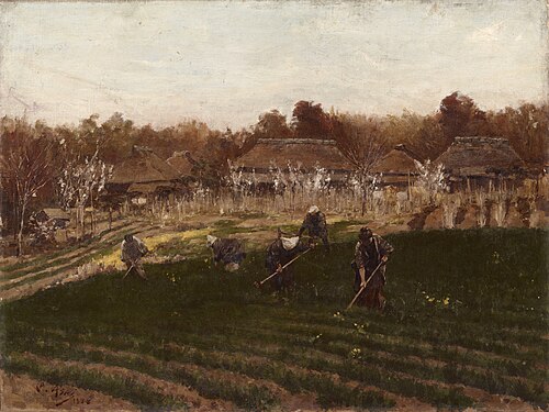 Spring Ridge, 1888, Asai Chū