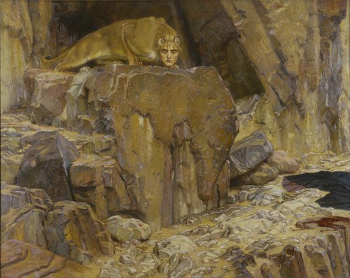 The Sphinx, 1887, Georg von Rosen