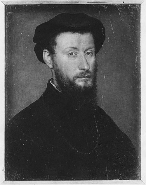 Portrait of a Bearded Man, , Corneille de Lyon
