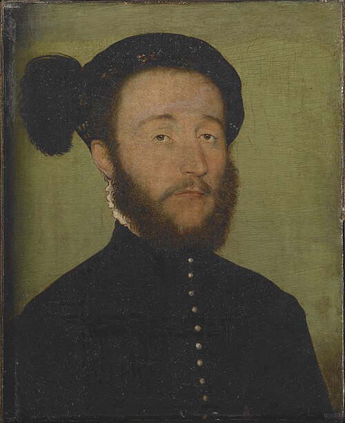 Portrait of René du Puy du Fou, , Corneille de Lyon