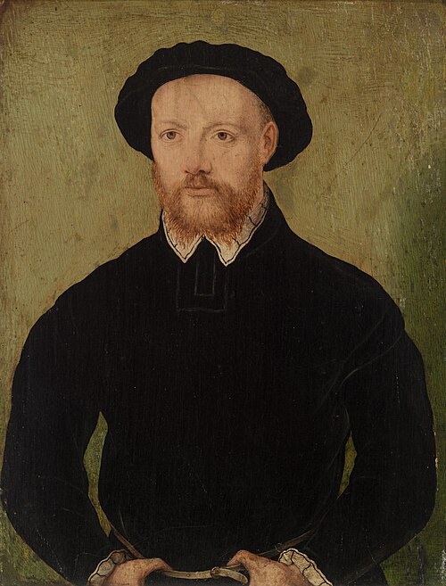 Man with Red Beard, , Corneille de Lyon