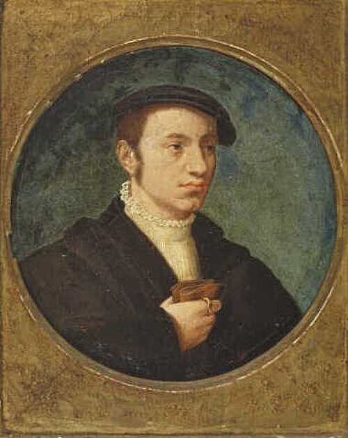 Young Man with a Beret, 1537, Corneille de Lyon