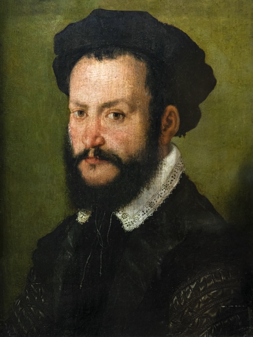 Portrait d'homme brun, , Corneille de Lyon