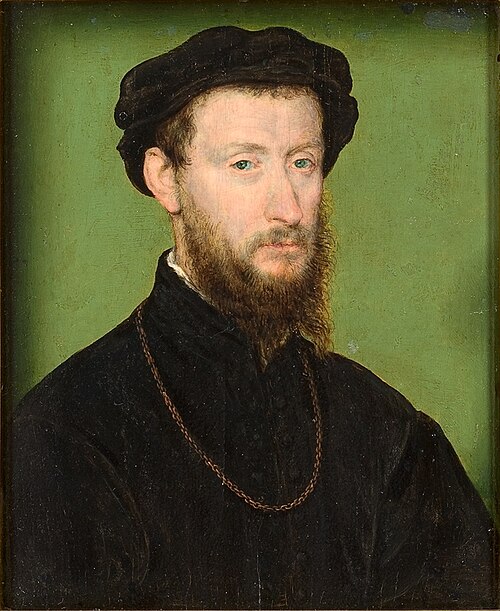 Portrait of a Man, 1540, Corneille de Lyon