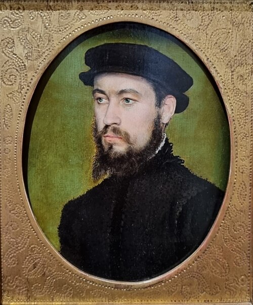 Portrait présumé de Jean de Bourbon-Vendôme, 1545, Corneille de Lyon