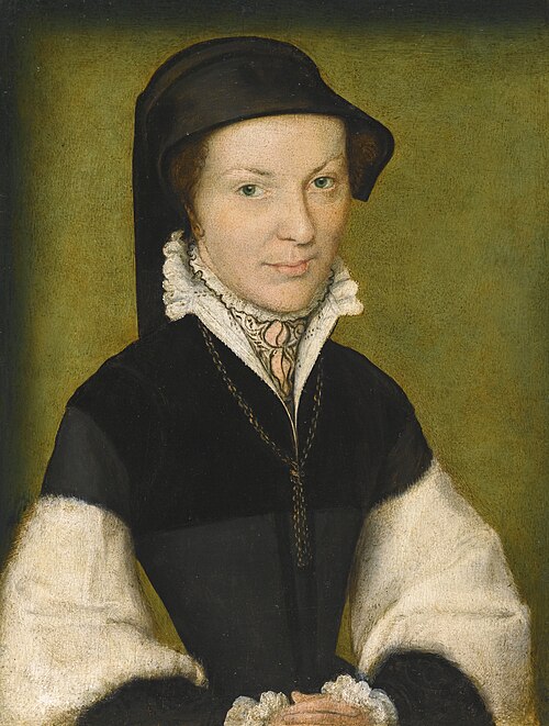 Portrait of a Lady, said to be Marie de Batarny, 1560, Corneille de Lyon