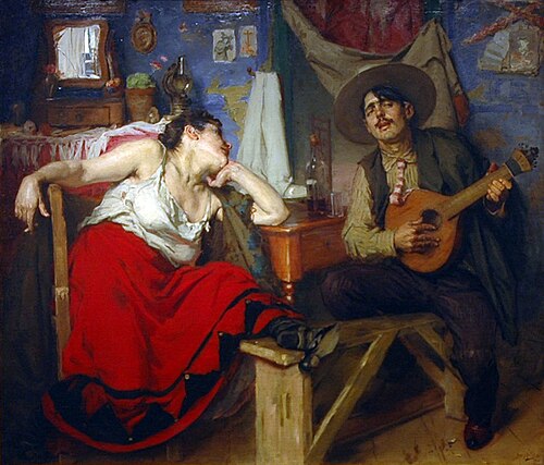 Le Fado, 1910, José Malhoa