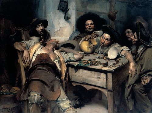 The Drunks, 1907, José Malhoa