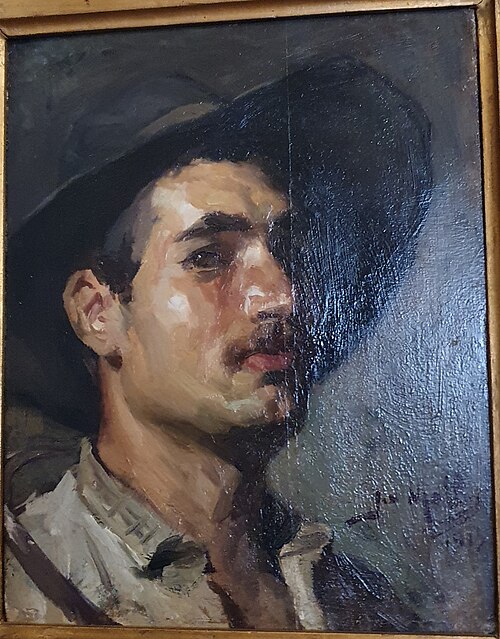 Cabeça de Homem, 1913, José Malhoa
