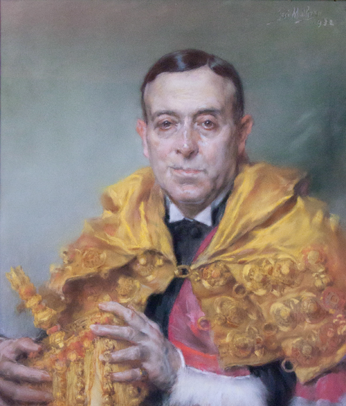 Retrato de Egas Moniz, 1932, José Malhoa