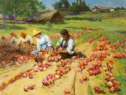 Clutch onions, 1896, José Malhoa