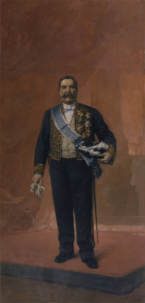 Portrait of Fausto de Queirós Guedes, 1890, José Malhoa