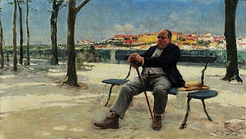 Boasting incomes, 1893, José Malhoa