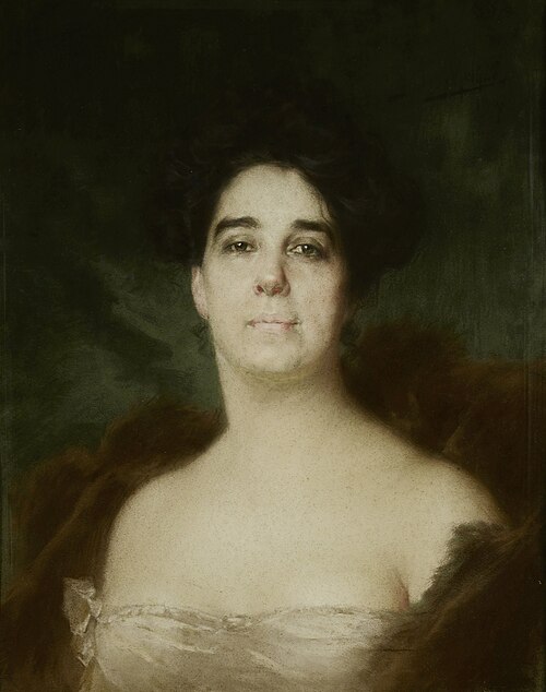 Portrait of woman, 1890, José Malhoa