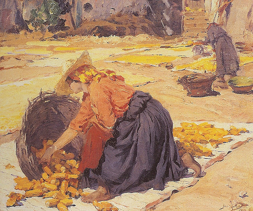 Maïs au soleil, 1927, José Malhoa