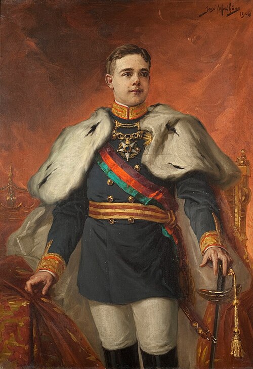 King D. Manuel II, 1908, José Malhoa