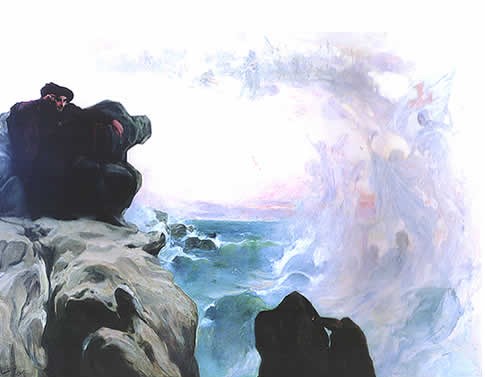 The Dream of the Prince, 1905, José Malhoa