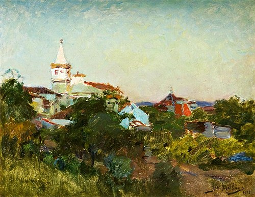 Landscape of Figueiró, 1915, José Malhoa