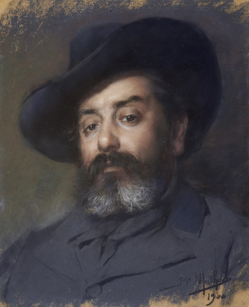 Portrait of Júlio de Menezes, 1900, José Malhoa