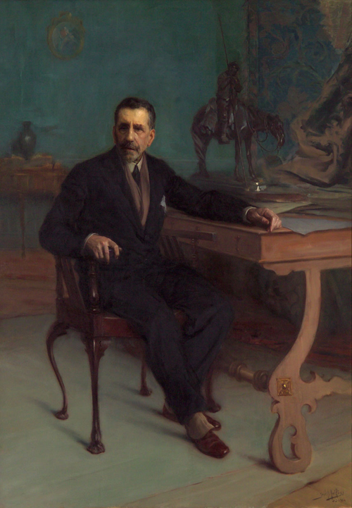 Posthumous portrait of José Relvas, 1930, José Malhoa