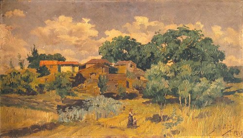 Landscape, 1889, José Malhoa