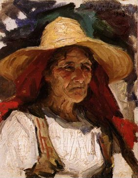 A Camponesa, 1903, José Malhoa
