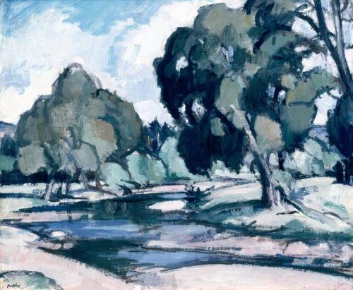River, 1932, Samuel Peploe